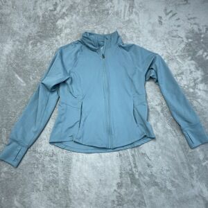 Jockey Women's M Activewear Sweatshirt Blue e0225